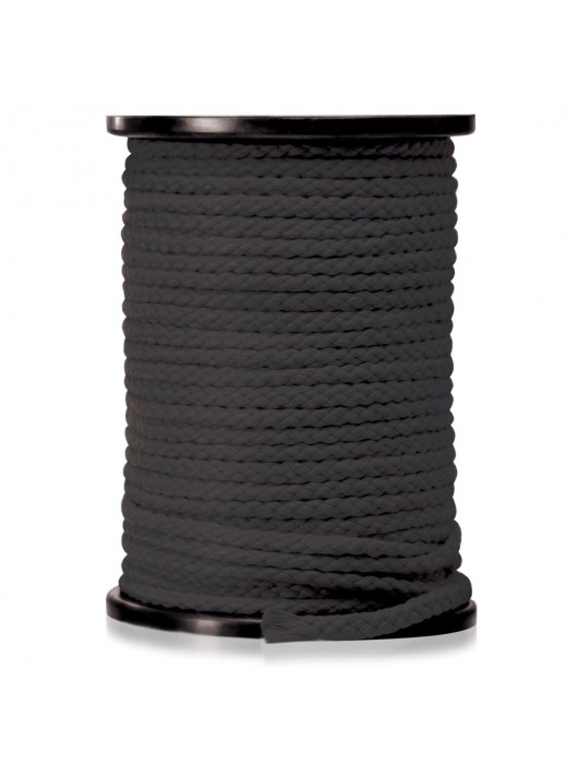 Черная веревка для связывания Bondage Rope - 60,9 м. - Pipedream - купить с доставкой в Нижневартовске