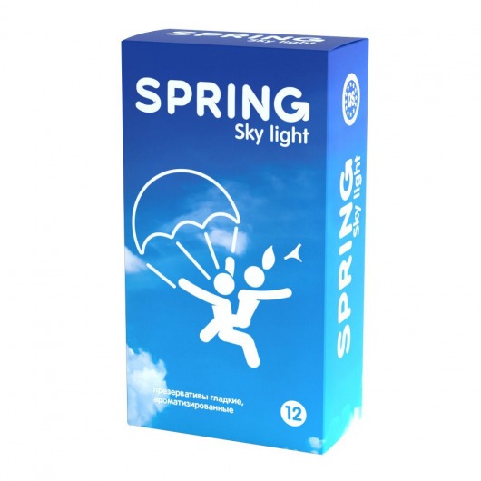 Ультратонкие презервативы SPRING SKY LIGHT - 12 шт. - SPRING - купить с доставкой в Нижневартовске