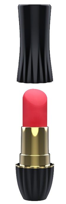 Клиторальный стимулятор-помада LIPSTICK - 9,3 см. - Dream Toys - купить с доставкой в Нижневартовске