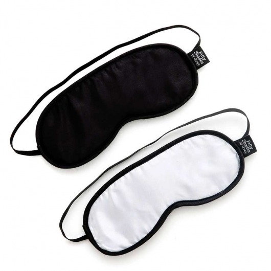 Набор из двух масок на глаза Soft Blindfold Twin Pack - Fifty Shades of Grey - купить с доставкой в Нижневартовске