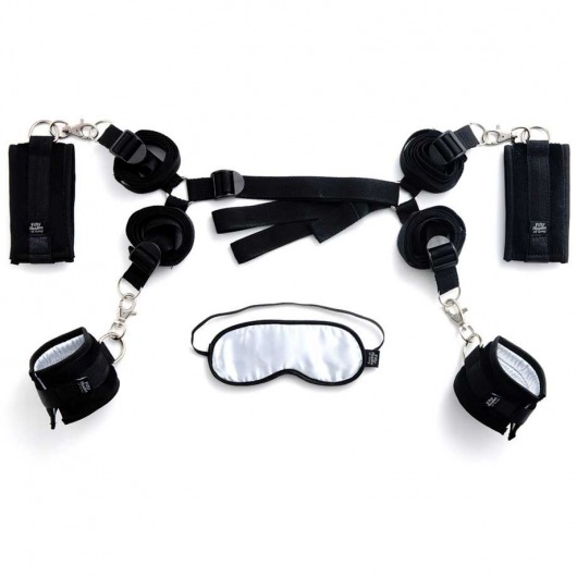 Комплект бондажа Under The Bed Restraints Kit - Fifty Shades of Grey - купить с доставкой в Нижневартовске