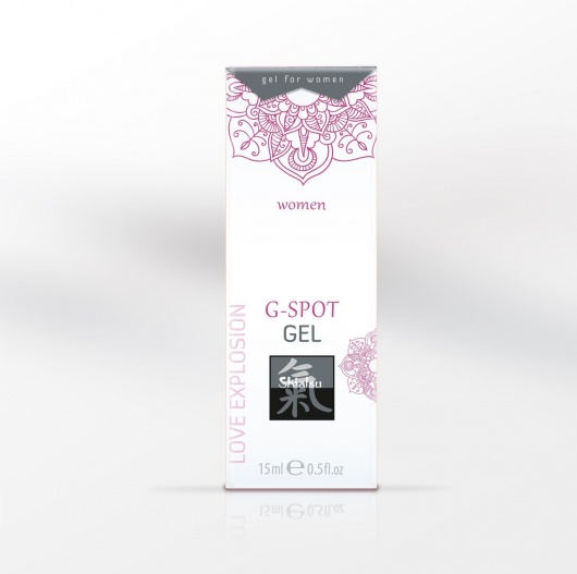 Возбуждающий интимный гель G-SPOT GEL - 15 мл. - Shiatsu - купить с доставкой в Нижневартовске