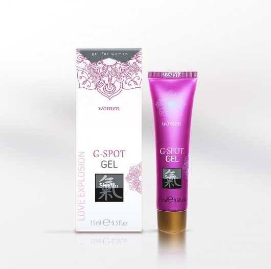 Возбуждающий интимный гель G-SPOT GEL - 15 мл. - Shiatsu - купить с доставкой в Нижневартовске