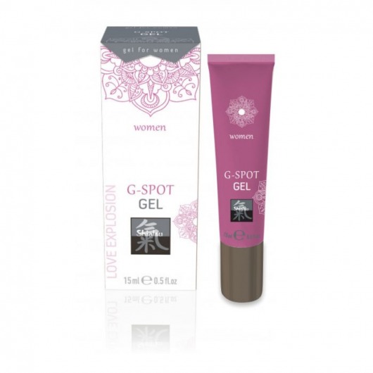 Возбуждающий интимный гель G-SPOT GEL - 15 мл. - Shiatsu - купить с доставкой в Нижневартовске