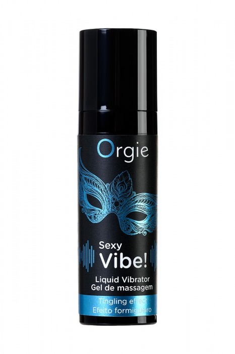 Гель для массажа ORGIE Sexy Vibe Liquid Vibrator с эффектом вибрации - 15 мл. - ORGIE - купить с доставкой в Нижневартовске