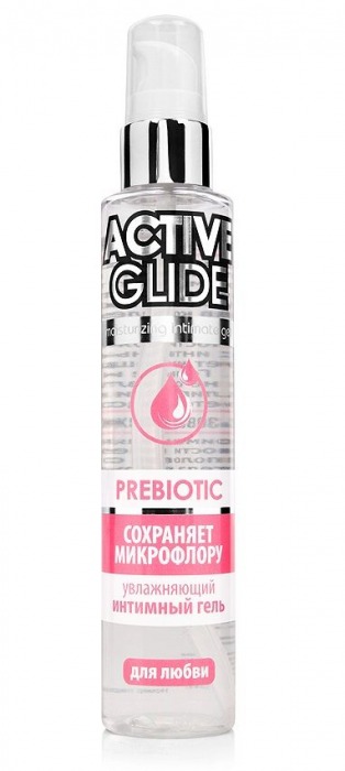 Увлажняющий интимный гель Active Glide Prebiotic - 100 гр. - Биоритм - купить с доставкой в Нижневартовске