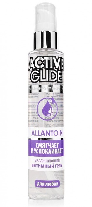 Увлажняющий интимный гель Active Glide Allantoin - 100 гр. - Биоритм - купить с доставкой в Нижневартовске