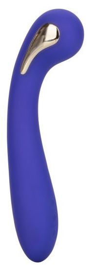 Фиолетовый вибромассажер с электростимуляцией Intimate Estim Petite G Wand - 19 см. - California Exotic Novelties - купить с доставкой в Нижневартовске