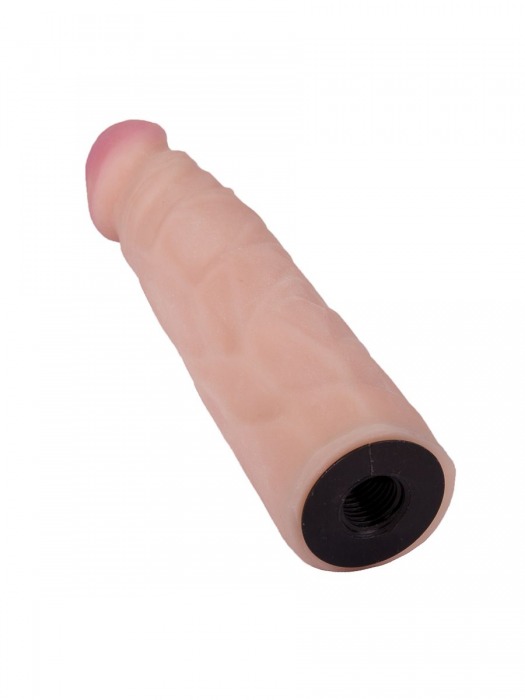 Пояс-трусики с насадкой Soft-Prince - 18,5 см. - LOVETOY (А-Полимер) - купить с доставкой в Нижневартовске