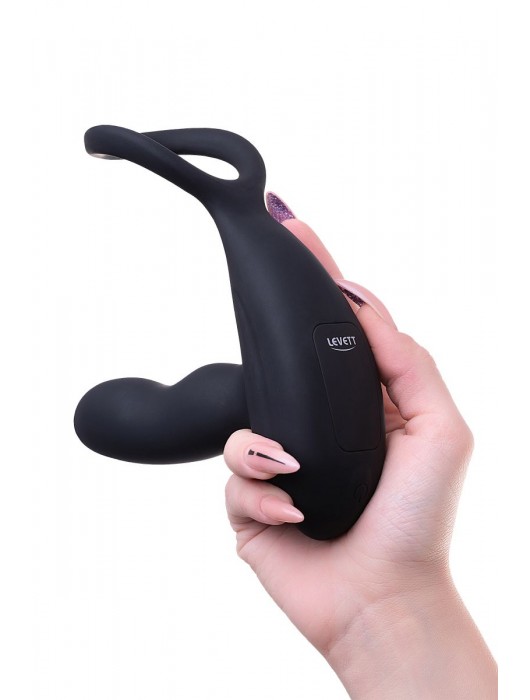 Черный стимулятор простаты Maud с вибрацией - Levett - в Нижневартовске купить с доставкой