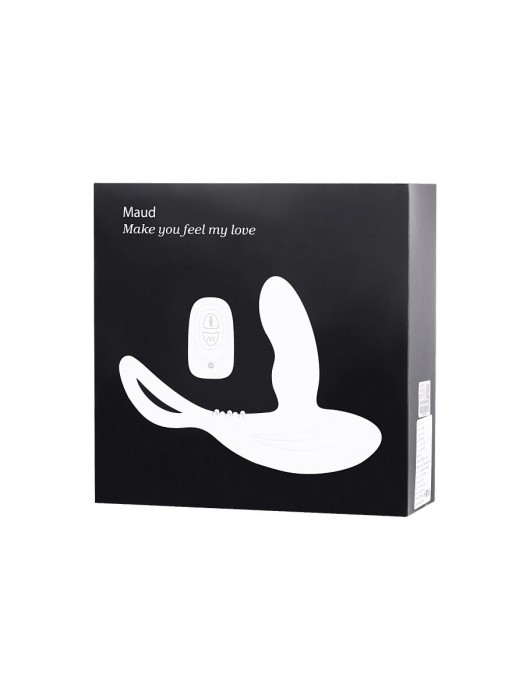 Черный стимулятор простаты Maud с вибрацией - Levett - в Нижневартовске купить с доставкой