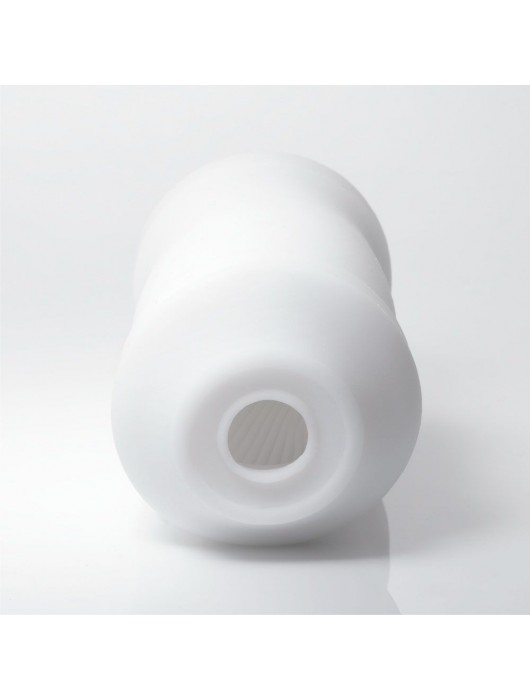 Белый 3D мастурбатор PILE - Tenga - в Нижневартовске купить с доставкой