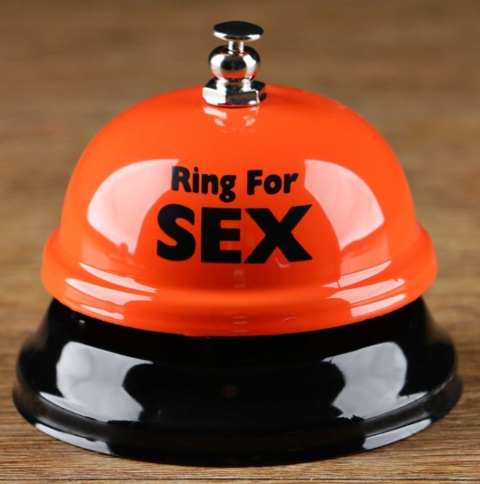 Настольный звонок RING FOR SEX - Сима-Ленд - купить с доставкой в Нижневартовске