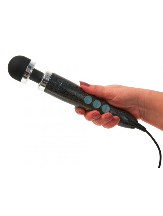 Черный вибратор Doxy Number 3 - 28 см. - Doxy