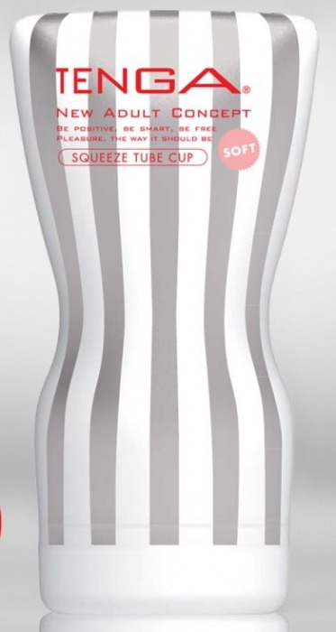 Мастурбатор TENGA Squeeze Tube Cup Soft - Tenga - в Нижневартовске купить с доставкой