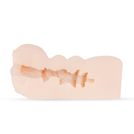 Телесный мастурбатор-вагина Amelia Harper - Friend with Benefits - в Нижневартовске купить с доставкой