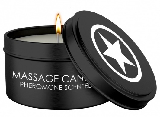 Массажная свеча с феромонами Massage Candle Pheromone Scented - Shots Media BV - купить с доставкой в Нижневартовске