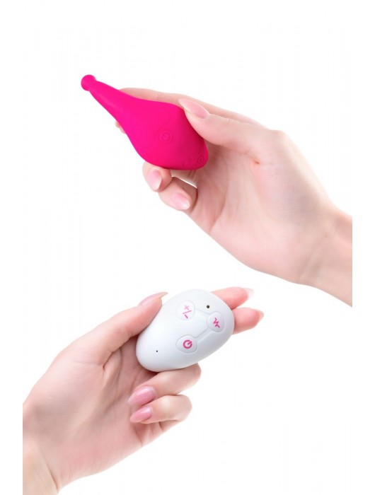 Розовый клиторальный вибратор в трусики Pansy - JOS