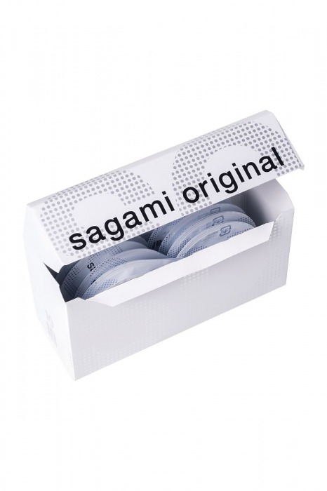 Презервативы Sagami Original 0.02 L-size увеличенного размера - 10 шт. - Sagami - купить с доставкой в Нижневартовске
