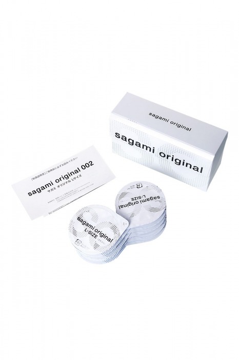 Презервативы Sagami Original 0.02 L-size увеличенного размера - 10 шт. - Sagami - купить с доставкой в Нижневартовске