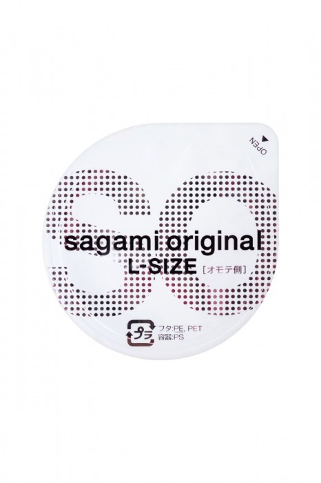 Презервативы Sagami Original 0.02 L-size увеличенного размера - 10 шт. - Sagami - купить с доставкой в Нижневартовске