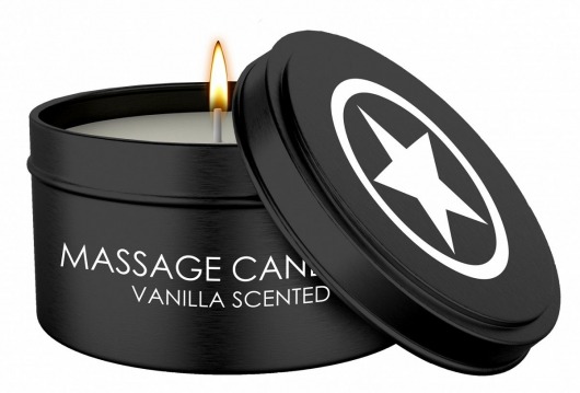 Массажная свеча с ароматом ванили Massage Candle - Shots Media BV - купить с доставкой в Нижневартовске