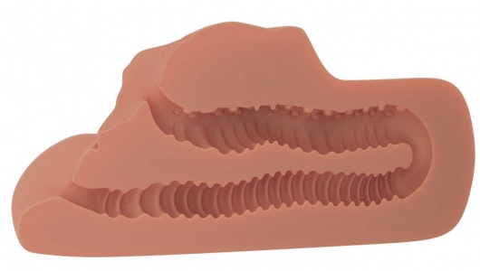 Кофейный мастурбатор Perfect Pussy Double Stroker - Pipedream - в Нижневартовске купить с доставкой