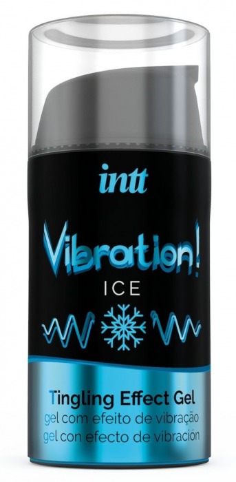 Жидкий интимный гель с эффектом вибрации Vibration! Ice - 15 мл. - INTT - купить с доставкой в Нижневартовске