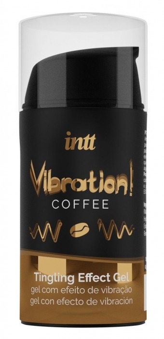 Жидкий интимный гель с эффектом вибрации Vibration! Coffee - 15 мл. - INTT - купить с доставкой в Нижневартовске