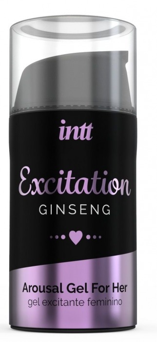 Женский возбуждающий интимный гель Excitation Ginseng - 15 мл. - INTT - купить с доставкой в Нижневартовске