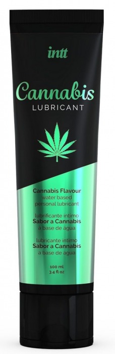 Интимный гель на водной основе Cannabis Lubricant - 100 мл. - INTT - купить с доставкой в Нижневартовске