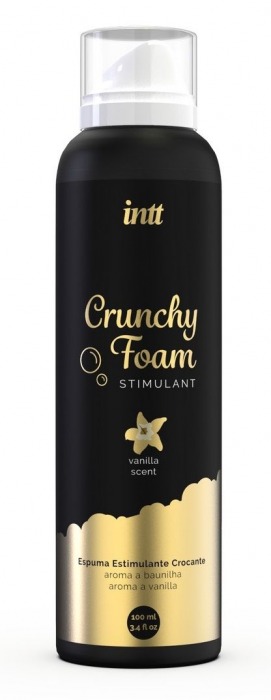 Пенка для массажа Crunchy Foam Stimulant Vanilla - 100 мл. - INTT - купить с доставкой в Нижневартовске