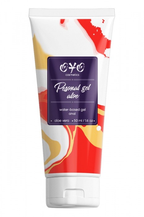 Анальная смазка на водной основе OYO Personal Gel Aloe - 50 мл. - OYO - купить с доставкой в Нижневартовске