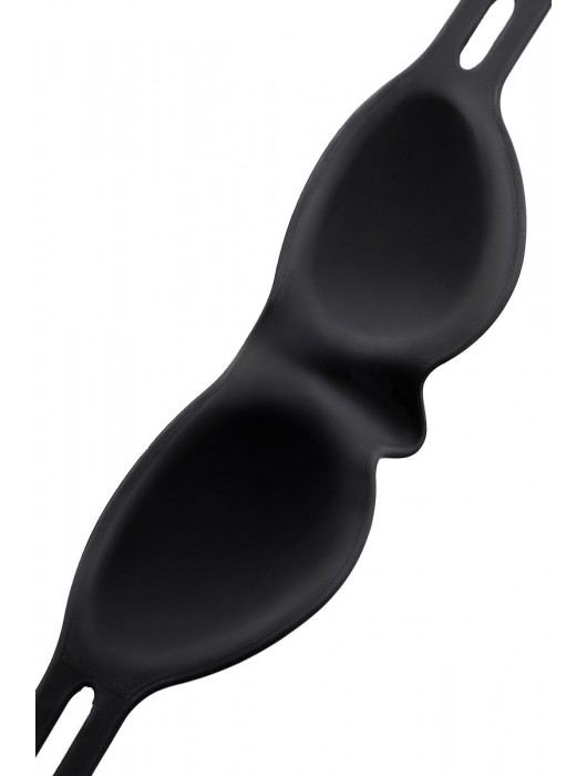 Черная плотная силиконовая маска - ToyFa - купить с доставкой в Нижневартовске