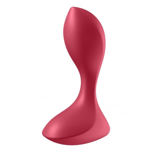 Красный вибромассажёр простаты Satisfyer Backdoor Lover - 14 см. - Satisfyer - в Нижневартовске купить с доставкой