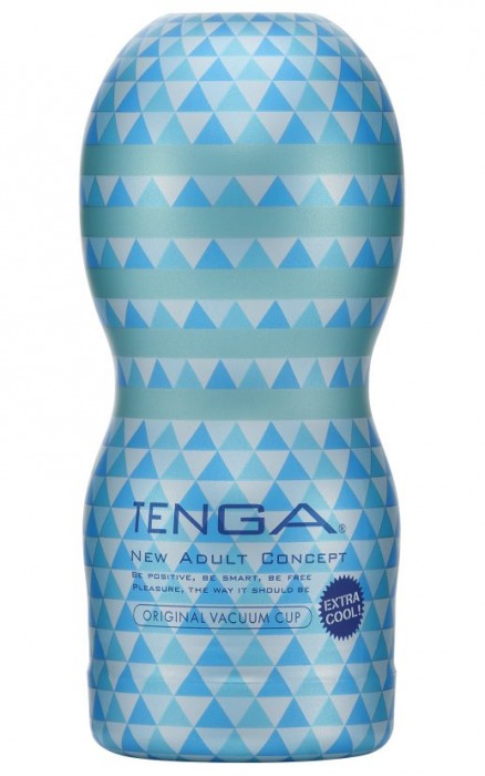 Мастурбатор с охлаждающей смазкой TENGA Original Vacuum Cup Extra Cool - Tenga - в Нижневартовске купить с доставкой