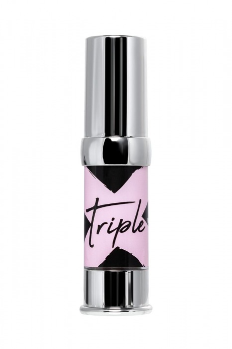 Возбуждающий гель с эффектом вибрации и охлаждения Triple X 3 in 1 Unisex Pleasure Enhancer Gel - 15 мл. - Secret Play - купить с доставкой в Нижневартовске