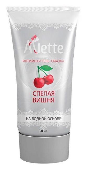 Интимная гель-смазка на водной основе Arlette  Спелая вишня  - 50 мл. - Arlette - купить с доставкой в Нижневартовске