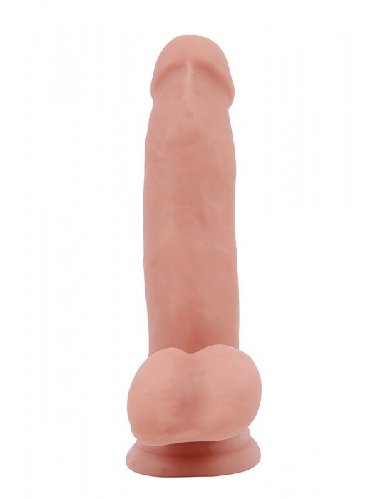 Телесный фаллоимитатор-реалистик Dual Density Dildo - 18 см. - Dream Toys