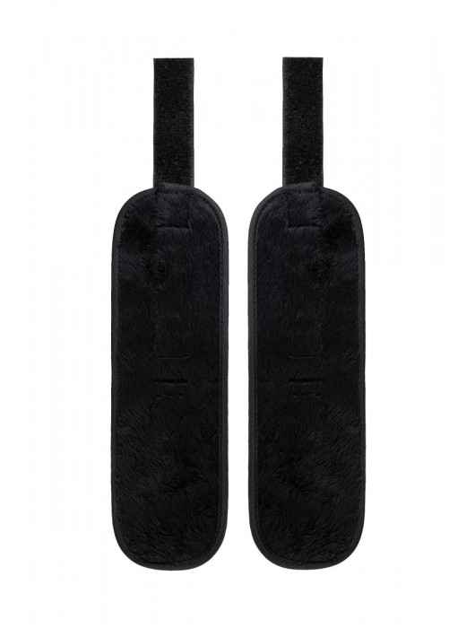 Серебристо-черные наручники Anonymo - ToyFa - купить с доставкой в Нижневартовске