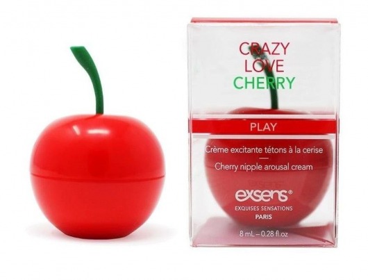 Крем для стимуляции сосков Crazy Love Cherry - 8 мл. - Exsens - купить с доставкой в Нижневартовске