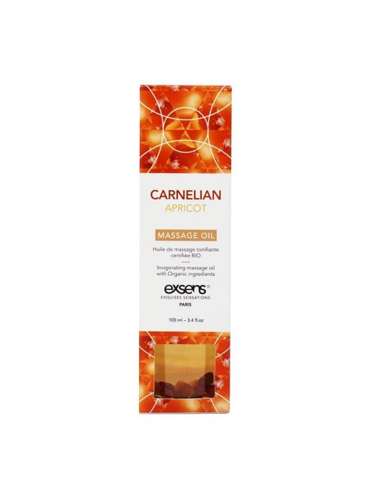 Органическое массажное масло CARNELIAN APRICOT - 100 мл. - Exsens - купить с доставкой в Нижневартовске