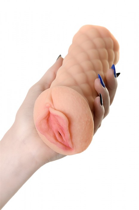 Телесный мастурбатор-вагина Elegance.002 с вибрацией - KOKOS - в Нижневартовске купить с доставкой