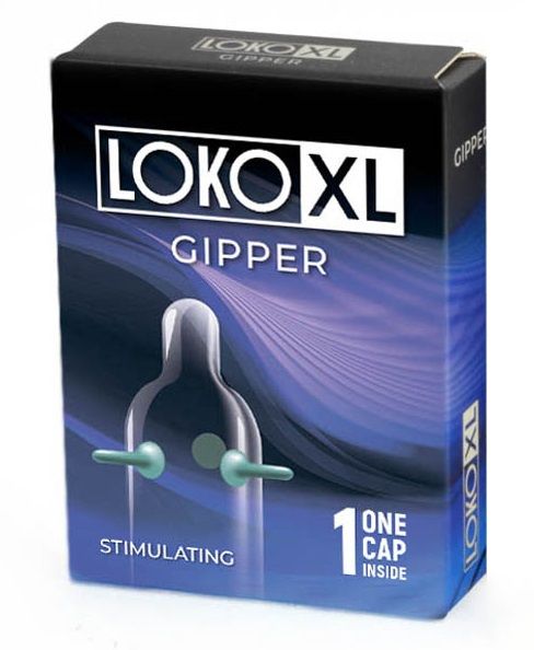 Стимулирующая насадка на пенис LOKO XL GIPPER - Sitabella - в Нижневартовске купить с доставкой