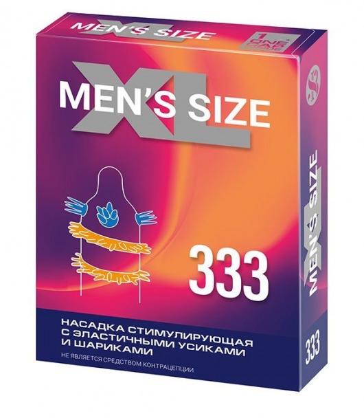 Стимулирующая насадка на пенис MEN SIZE 333 - Sitabella - в Нижневартовске купить с доставкой