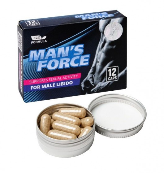 Пищевой концентрат для мужчин MANS FORCE  - 12 капсул - Sitabella - купить с доставкой в Нижневартовске