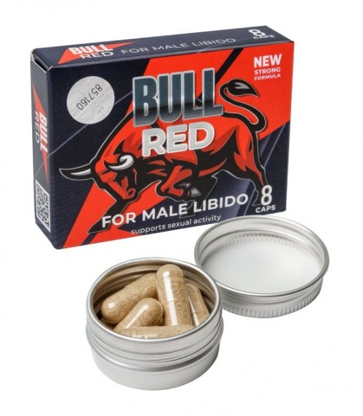 Пищевой концентрат для мужчин BULL RED - 8 капсул - Sitabella - купить с доставкой в Нижневартовске