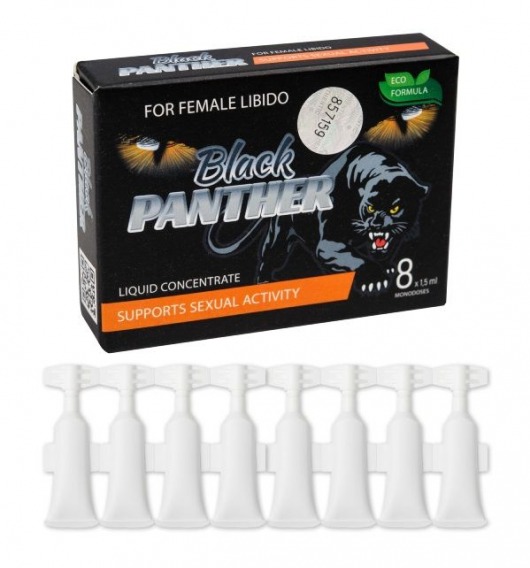 Пищевой концентрат для женщин BLACK PANTER - 8 монодоз (по 1,5 мл.) - Sitabella - купить с доставкой в Нижневартовске