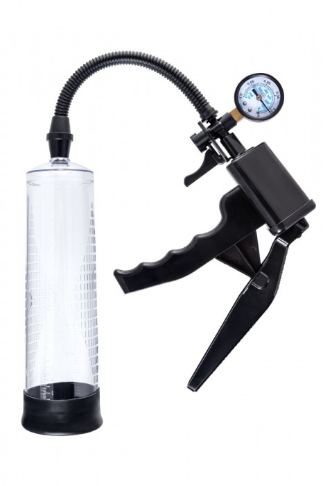 Прозрачная механическая помпа для пениса Viggo - Sexus - в Нижневартовске купить с доставкой