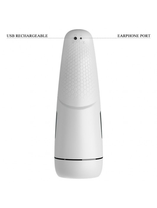 Вибромастурбатор Marissa с функцией нагрева и подвижным язычком - Baile - в Нижневартовске купить с доставкой